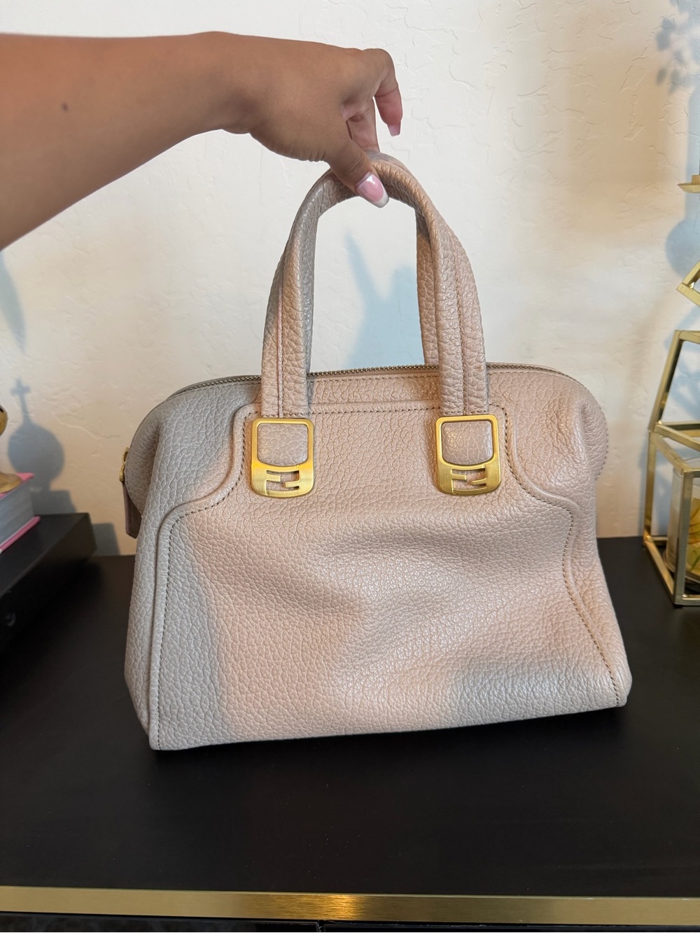 Fendi chameleon bag with strap